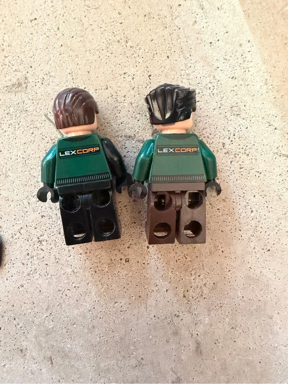 LEGO LexCorp Henchman minifigures Superman Batman